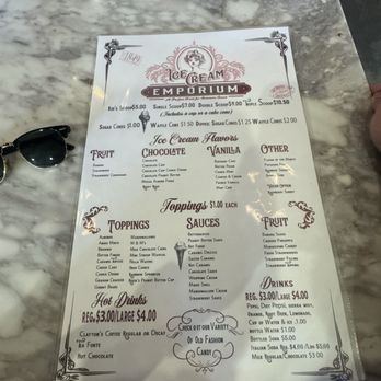 Ice Cream Emporium - Menu - Ice Cream & Frozen Yogurt Near Me - Ripon, California Ice Cream Emporium - Menu - Ice Cream & Frozen Yogurt Near Me - Ripon, California