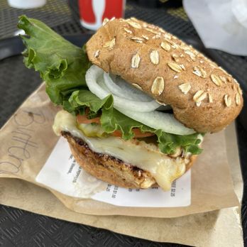 Bob's Atomic Burgers - Grilled Chicken Sandwich - Burgers Near Me - Golden, Colorado Bob's Atomic Burgers - Grilled Chicken Sandwich - Burgers Near Me - Golden, Colorado