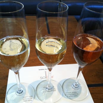 Solbar - Bubbly flight - New American Near Me - Calistoga, California Solbar - Bubbly flight - New American Near Me - Calistoga, California