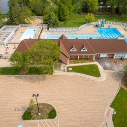 Northside Family Aquatic Center - 2019 aerial photo of Northside Family Aquatic Center