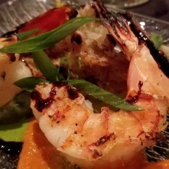 etch - Grilled shrimp and mushroom tempura - New American Near Me - Nashville, Tennessee