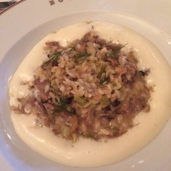 Bouchon - Duck Risotto - French Near Me - Yountville, California Bouchon - Duck Risotto - French Near Me - Yountville, California