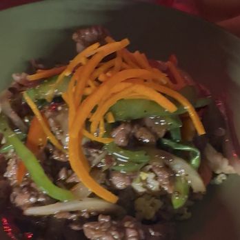 Bendi Wok N' Bar - Pepper Steak Stir Fry - Tapas/Small Plates Near Me - New Albany, Ohio Bendi Wok N' Bar - Pepper Steak Stir Fry - Tapas/Small Plates Near Me - New Albany, Ohio