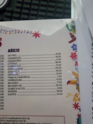 Menu photo 6 Locales Tacos Y Tequila Denver, CO Menu photo 6 Locales Tacos Y Tequila Denver, CO