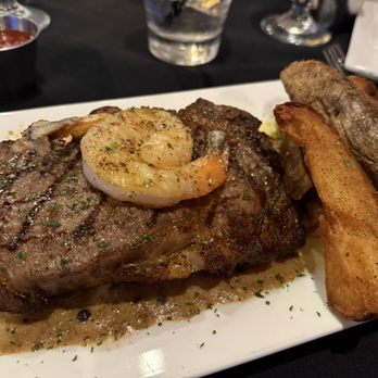 Chaz 51 Steakhouse - BONELESS RIBEYE* 14(GF) Shrimp compliment - Steakhouses Near Me - Venice, Florida Chaz 51 Steakhouse - BONELESS RIBEYE* 14(GF) Shrimp compliment - Steakhouses Near Me - Venice, Florida
