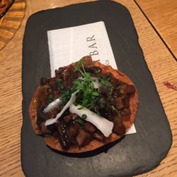 Mercatbar - Crispy coca de mushrooms