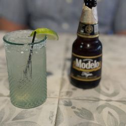 Tacos 805 - Margarita made with agave plant