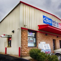 Finish Line Liquor - Daytime (note drive through window to the left)