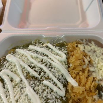 La Penca Mexican Restaurant - Enchiladas Verdes - Mexican Near Me - Madison, Wisconsin