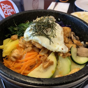 Bonchon Midland Park - Bibimbap with chicken - Korean Near Me - Midland Park, New Jersey