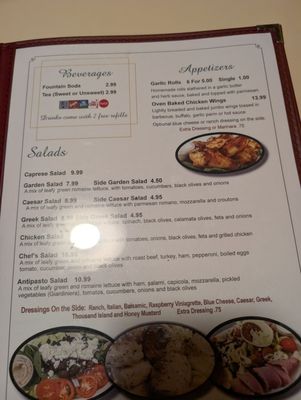 Menu photo 2 Fratello's Pizzeria Trenton, FL