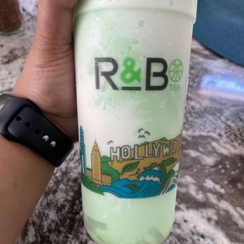 R&B Tea - Honeydew smoothie with coconut jelly - Coffee & Tea Near Me - Murrieta, California R&B Tea - Honeydew smoothie with coconut jelly - Coffee & Tea Near Me - Murrieta, California