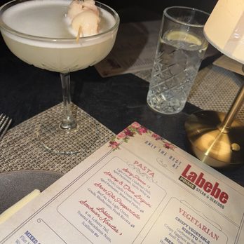 Labebe Prime - Lychee martini - Mediterranean Near Me - North Brunswick, New Jersey