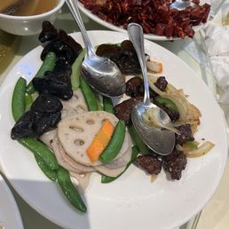 Lotus and Wood Ear Stir Fry