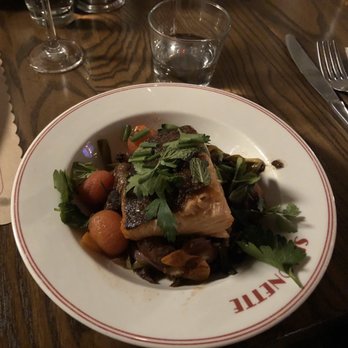 Simonette - Pan Seared Salmon - French Near Me - Culver City, California Simonette - Pan Seared Salmon - French Near Me - Culver City, California