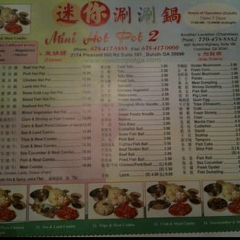 J's Mini Hot Pot - Chinese Near Me - Duluth, Georgia