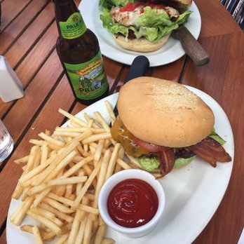 Cafe Rustica - Tasty burger - French Near Me - Carmel Valley, California