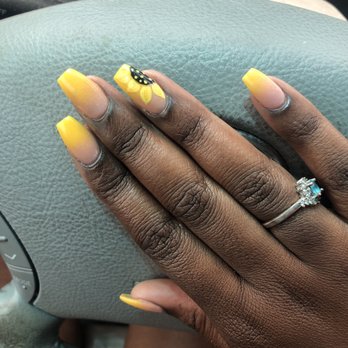 InstaBeauty Salon & Spa - Ombré dip powder with nail design - Hair Salons Near Me - Metairie, Louisiana InstaBeauty Salon & Spa - Ombré dip powder with nail design - Hair Salons Near Me - Metairie, Louisiana