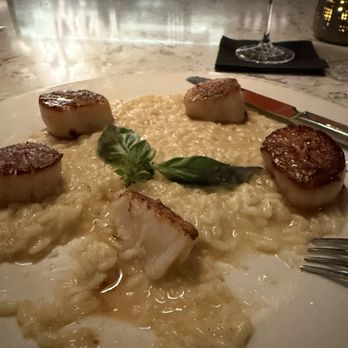 Blossom & Bourbon - Scallops and lemon orzo dish- simply superb! - American Near Me - San Jose, California Blossom & Bourbon - Scallops and lemon orzo dish- simply superb! - American Near Me - San Jose, California