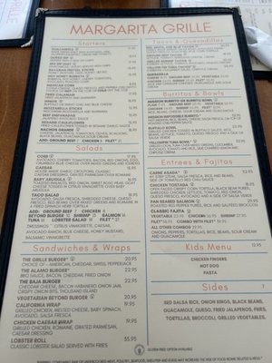 Menu photo 1 Margarita Grille Westhampton Beach, NY Menu photo 1 Margarita Grille Westhampton Beach, NY