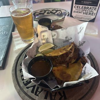 Kalaveras - Happy hour quesabirria tacos and a modelo! - Cocktail Bars Near Me - Hollywood, California Kalaveras - Happy hour quesabirria tacos and a modelo! - Cocktail Bars Near Me - Hollywood, California