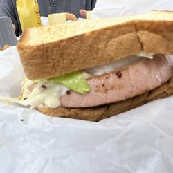Machen Shorty Grocery Store - Fried bologna sandwich!