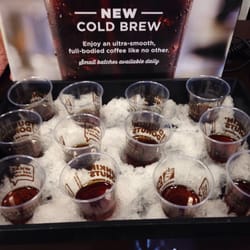 Dunkin' - Cold brew samples!