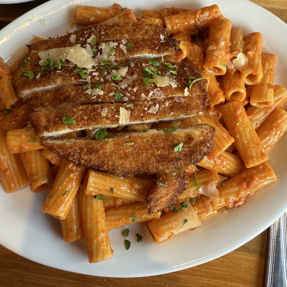 Nene's Taverna - Penne in blush sauce with chicken. I crushed it! Sooooo yummy! - Italian Near Me - Marlton, New Jersey Nene's Taverna - Penne in blush sauce with chicken. I crushed it! Sooooo yummy! - Italian Near Me - Marlton, New Jersey