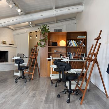 Michaela Yoro Studio - Interior of Michaela Yoro Studio - Commissioned Artists Near Me - Tustin, California Michaela Yoro Studio - Interior of Michaela Yoro Studio - Commissioned Artists Near Me - Tustin, California