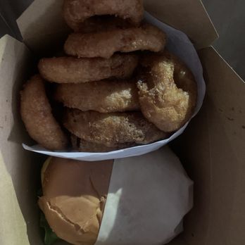 Uncle Jay Burger House - Cheese Burger and onion rings - Burgers Near Me - Concord, California