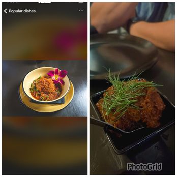 Zweli's Ekhaya - How the Dovi Rice Ball is presented in all other pictures versus mine with little sauce. - Tapas/Small Plates Near Me - Durham, North Carolina Zweli's Ekhaya - How the Dovi Rice Ball is presented in all other pictures versus mine with little sauce. - Tapas/Small Plates Near Me - Durham, North Carolina