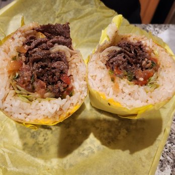 The Spot Teriyaki - Beef burrito ($12.50) - Japanese Near Me - Covina, California