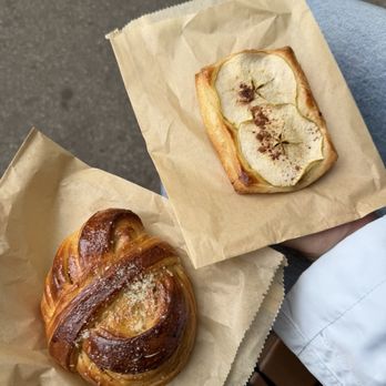 Nick + Sons Bakery - Apple Tart and Cardamom Bun - Bakeries Near Me - Brooklyn, New York