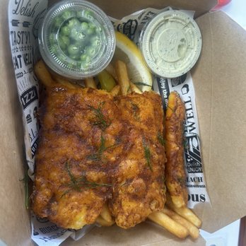 Tempe Eats - Spicy Fish and Chips platter - Barbeque Near Me - Tempe, Arizona