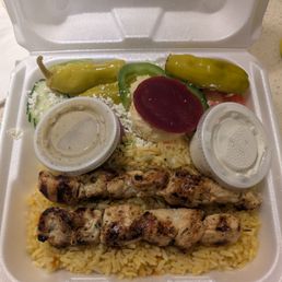 Chicken Souvlaki