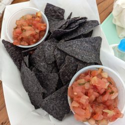 Easley Does It - Chips and pico de Gallo $5. Just regular bagged chips