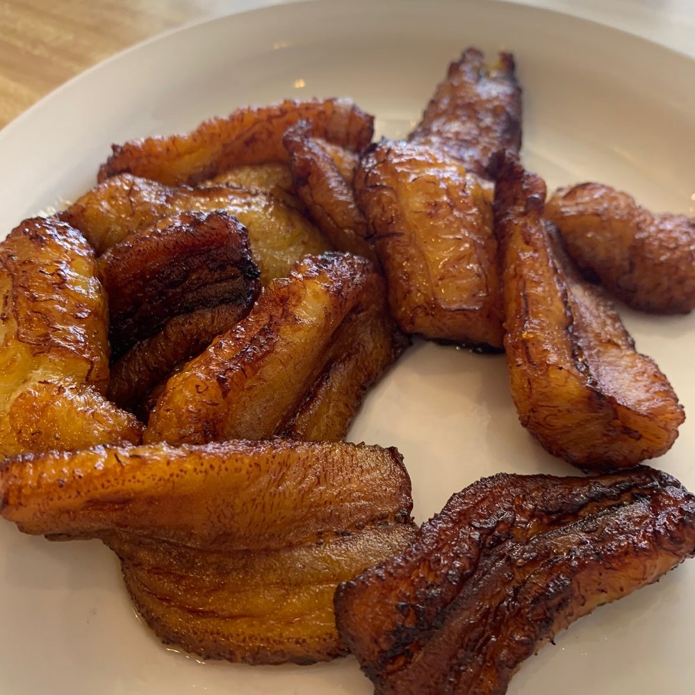 Fried banana.  So good.