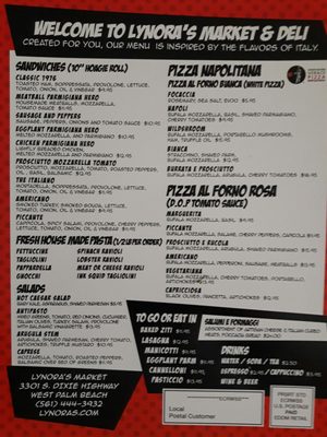 Menu photo 7 Lynora's Italian Kitchen West Palm Beach, FL