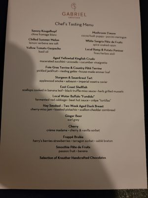 Menu photo 4 Gabriel Kreuther New York, NY