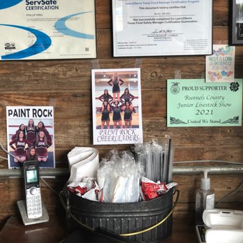 Beefmaster Steakhouse - Things for take away. - Steakhouses Near Me - Ballinger, Texas