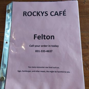 Rockys Cafe - Breakfast & Brunch Near Me - Felton, California Rockys Cafe - Breakfast & Brunch Near Me - Felton, California