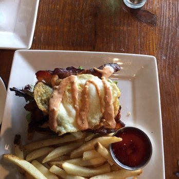 Wahoo! Grill - Open faced Beltline sandwich - Seafood Near Me - Decatur, Georgia