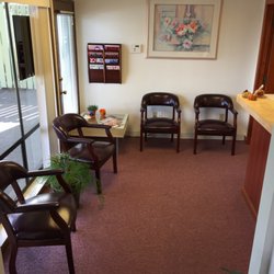 All Family Dental and Dentures - Comfortable waiting area with cooled beverages