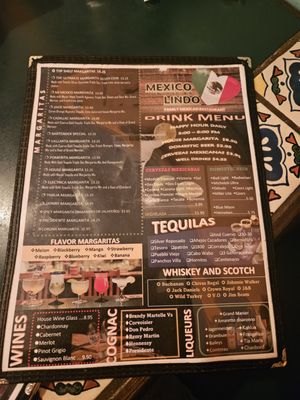 Menu photo 4 Mexico Lindo Morrison, CO