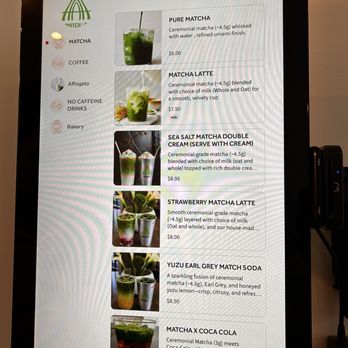 Match A - Menu - Cafes Near Me - Chicago, Illinois Match A - Menu - Cafes Near Me - Chicago, Illinois