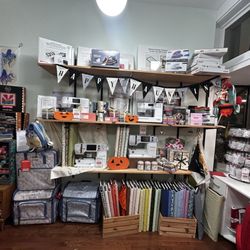 Domesticity : Fabric Shop & Sewing Studio - Fabric, notions and sewing machines