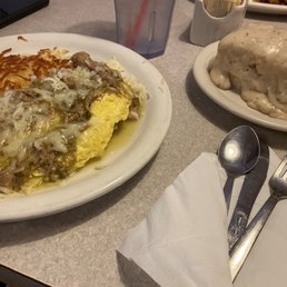 Chile Verde Omelet