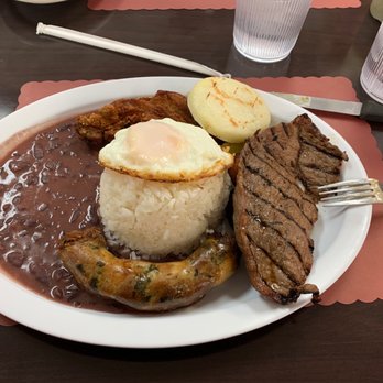 Brasa Roja - Bandeja Paisa looks good - Colombian Near Me - Las Vegas, Nevada