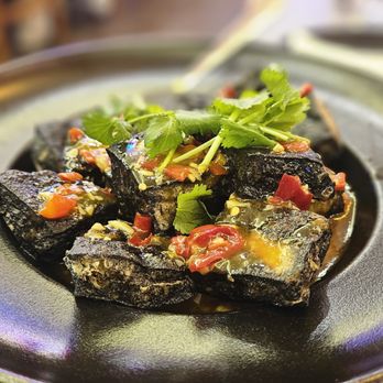 Pepper Tavern - Stinky Tofu W/ Chopped Chilies 剁椒臭豆腐 - Chinese Near Me - San Gabriel, California Pepper Tavern - Stinky Tofu W/ Chopped Chilies 剁椒臭豆腐 - Chinese Near Me - San Gabriel, California
