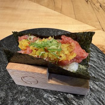Sushi Tokoro - Toro hand roll was my favorite - Sushi Bars Near Me - New York, New York Sushi Tokoro - Toro hand roll was my favorite - Sushi Bars Near Me - New York, New York